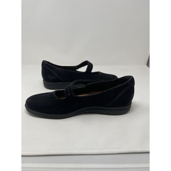 Clarks Tamzen Walk Women's Leather Cushioned Mary Jane Loafers 10M Black - Picture 8 of 10
